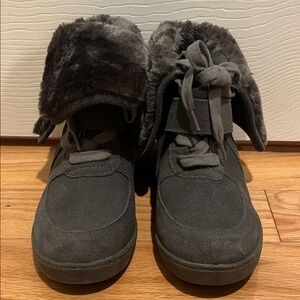 Ash Ankle Fur Lined Sneaker Pair